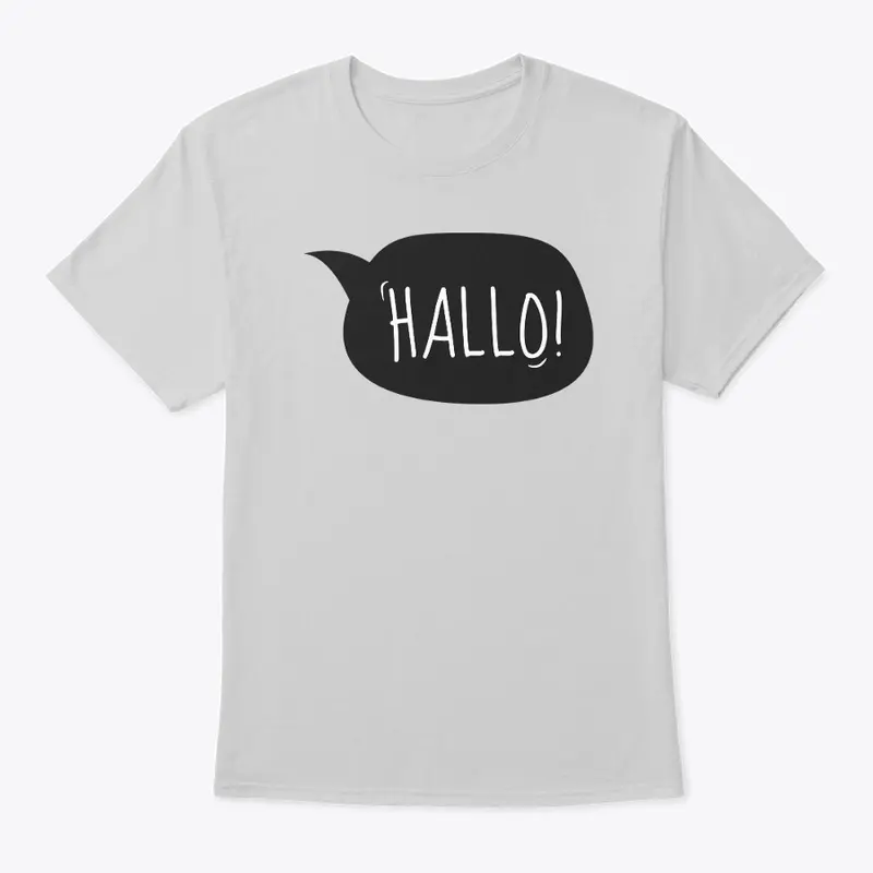 "Hello" in German